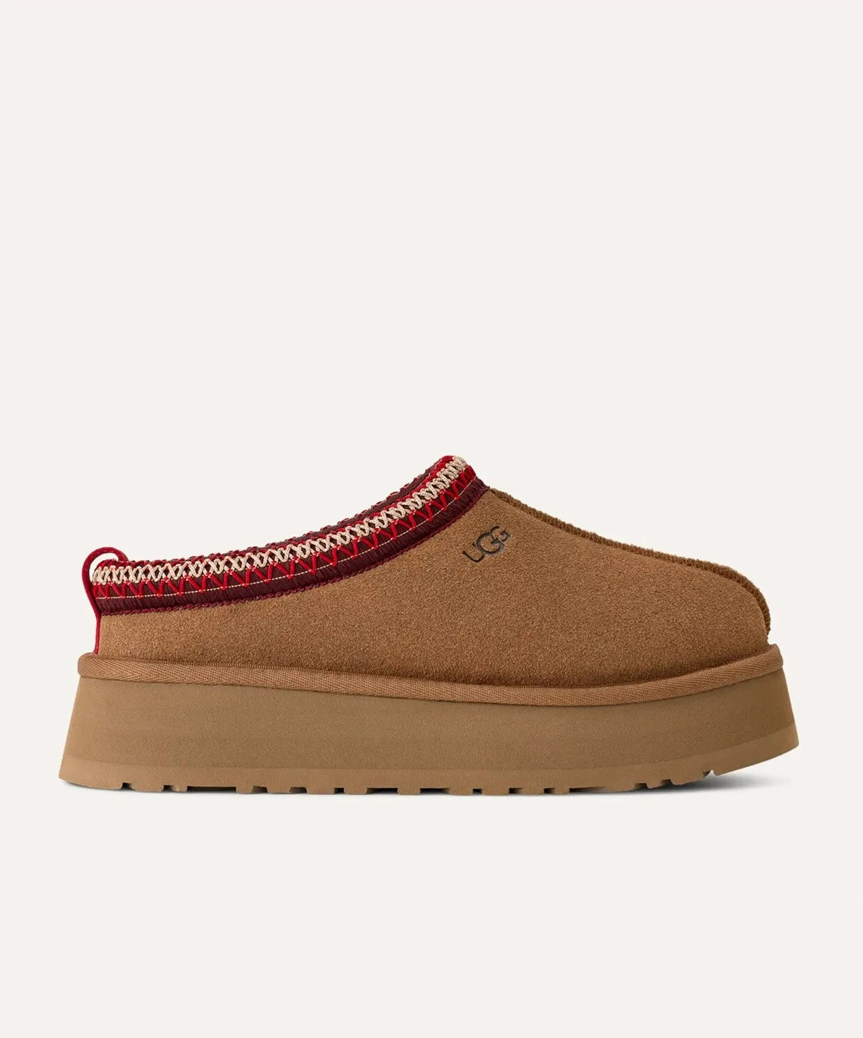 Ugg Tazz II Kadın Platform Kırmızı Terlik