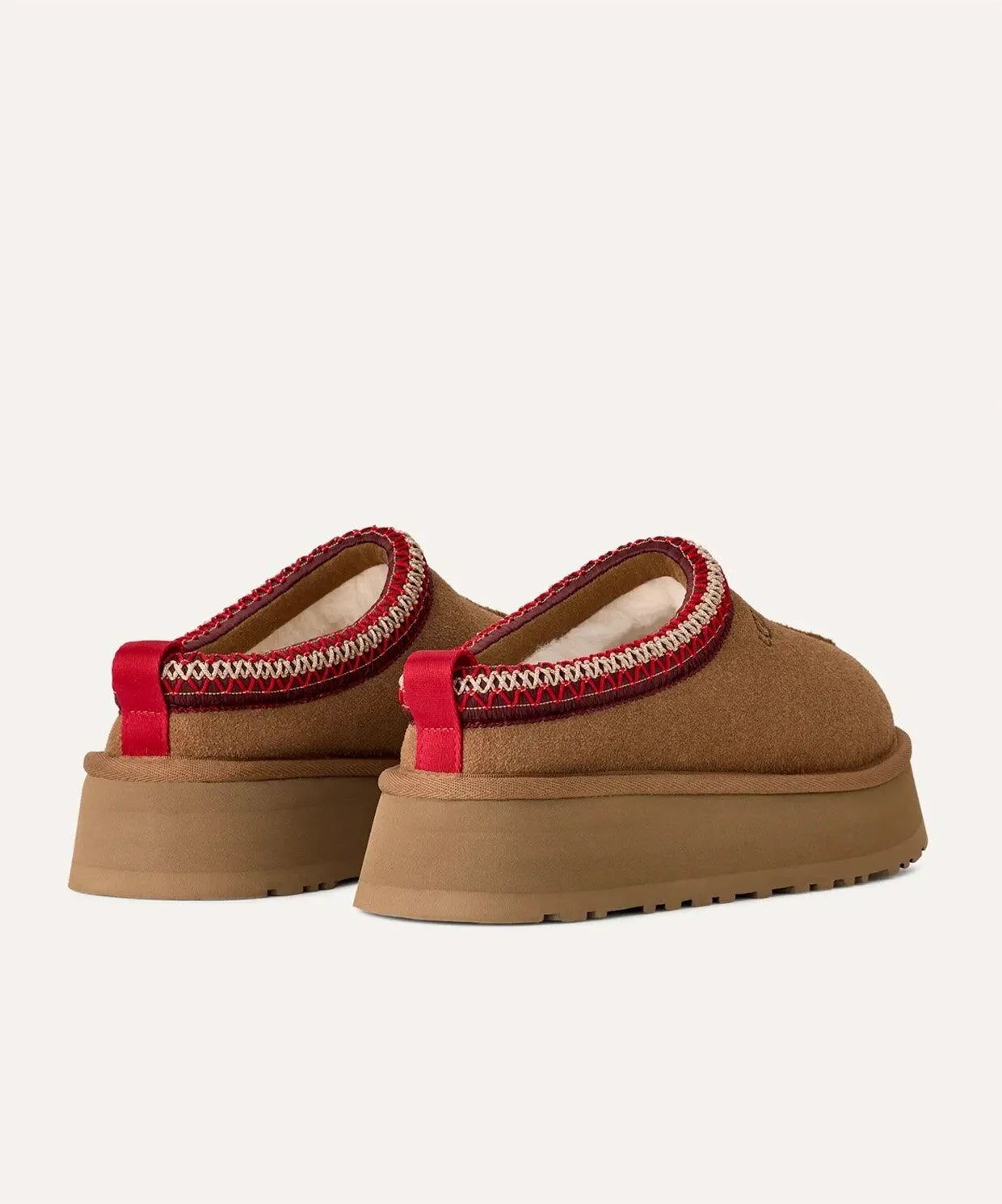 Ugg Tazz II Kadın Platform Kırmızı Terlik