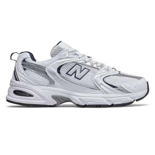 NEW BALANCE 530 White Silver Navy